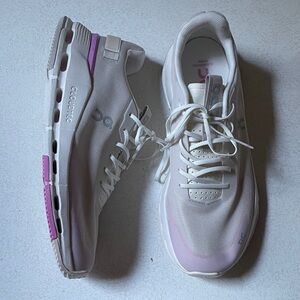 On Running Women's CLOUDNOVA FORM 2 White and Purple Sneakers